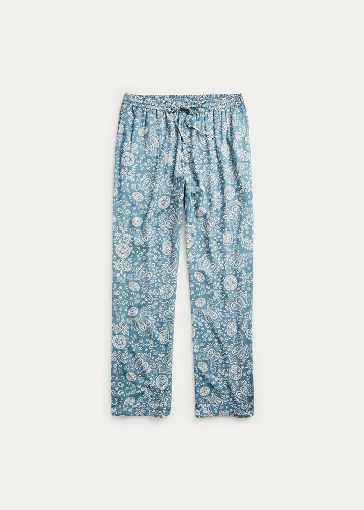 Ralph Lauren RRL Limited Edition Blue Paisley Sleep Set Pajamas XL Extra-Large