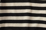 New RRL Ralph Lauren Faded Black Striped Crewneck Sweatshirt Men's Small S