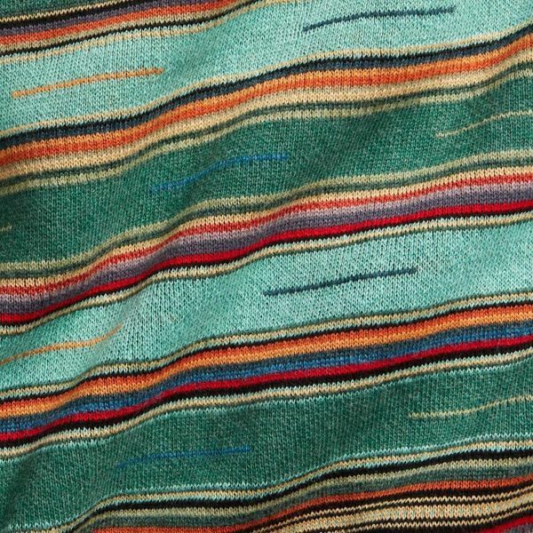 RRL Ralph Lauren Striped Green Serape Southwestern Work Shirt Men's Small S