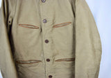 $790 RRL Ralph Lauren Leather Trim  Car Coat Jacket NWT Men's S Small