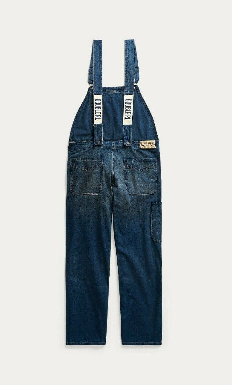 RRL Ralph Lauren 1940's Era Overalls Indigo Japanse Denim Men's Small S