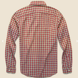 New RRL Ralph Lauren Lee Shirt Workshirt Check Red Faded Men's L Large Flannel