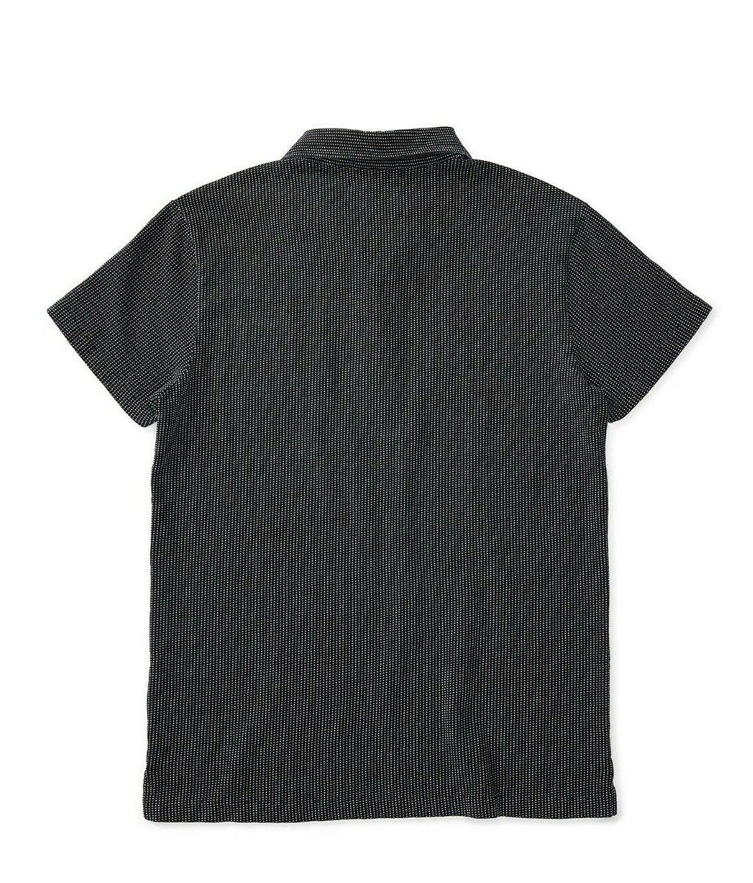 New RRL Ralph Lauren Black Polka Dot Knit Polo Workwear Men's 2XL XXL