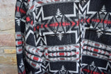 RRL Ralph Lauren Wool Black Southwestern Work Shirt Jacket Mens XXL 2XL
